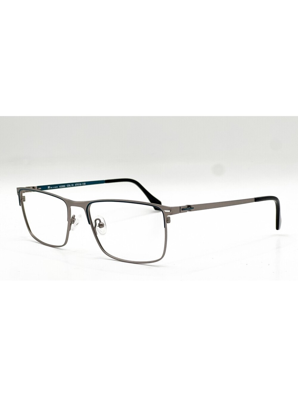 C-Zone X2505 Col.10 Blue Gunmetal Authentic Eyeglasses 57-18-150